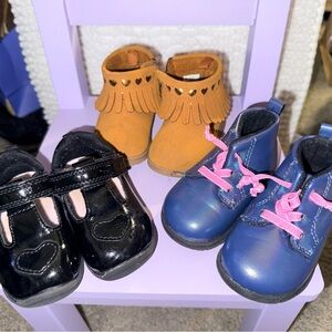3 Pair of Carter’s Girl Shoes